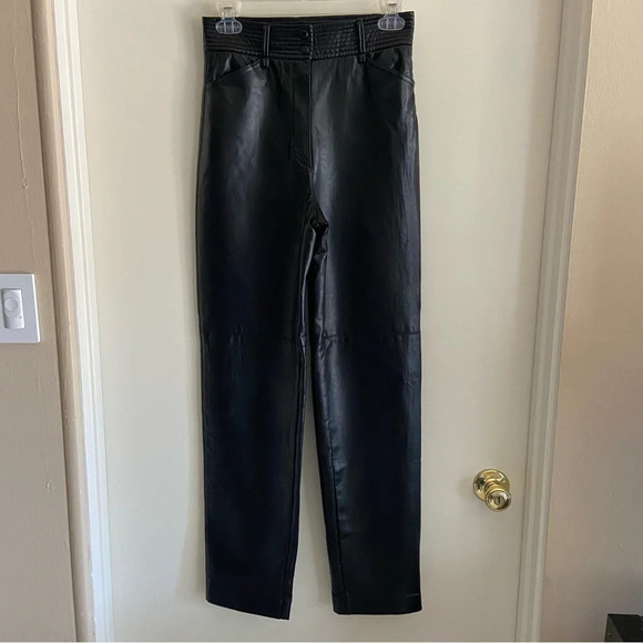Aritzia Wilfred Funk Pant Vegan Leather - Picture 6 of 12